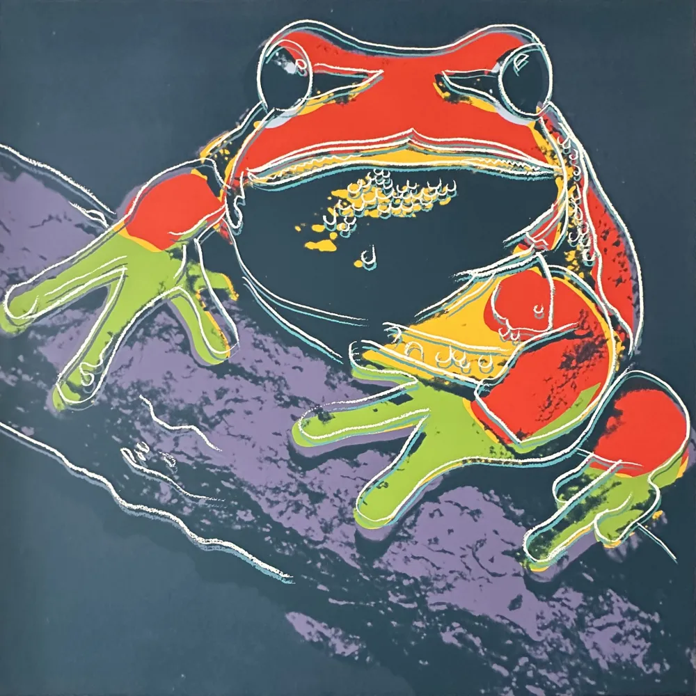 Sérigraphie Warhol - Pine Barrens Tree Frog (FS II.294)