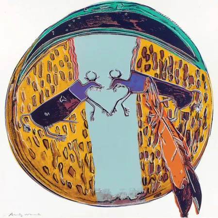 Sérigraphie Warhol - Plains Indian Shield (FS II.383)