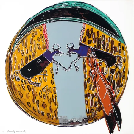 Sérigraphie Warhol - Plains Indian Shield (FS II.383)