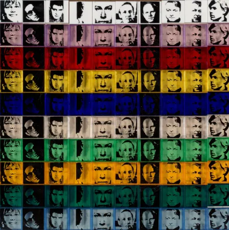 Sérigraphie Warhol - Portraits of the Artists (FS II.17)