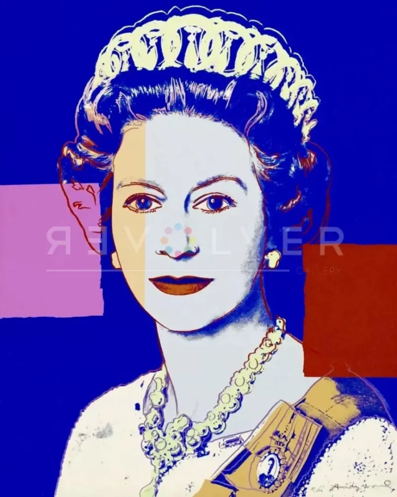 Sérigraphie Warhol - Queen Elizabeth II 337
