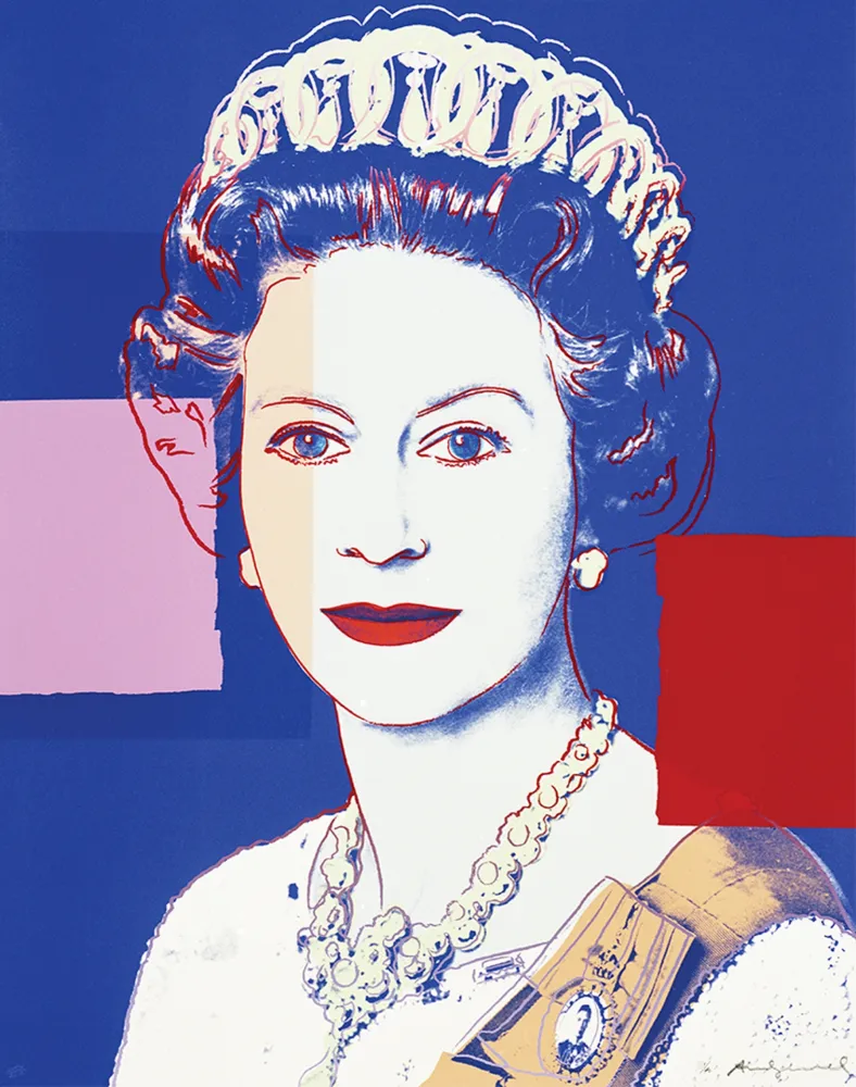 Sérigraphie Warhol - Queen Elizabeth II 337