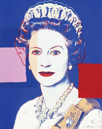 Sérigraphie Warhol - Queen Elizabeth II 337