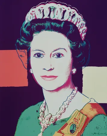 Sérigraphie Warhol - Queen Elizabeth II of the United Kingdom 335 by Andy Warhol