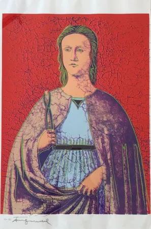 Sérigraphie Warhol - Saint Apollonia