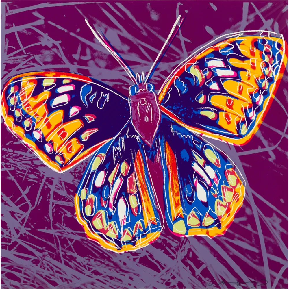 Sérigraphie Warhol - San Francisco Silverspot (FS II.298)