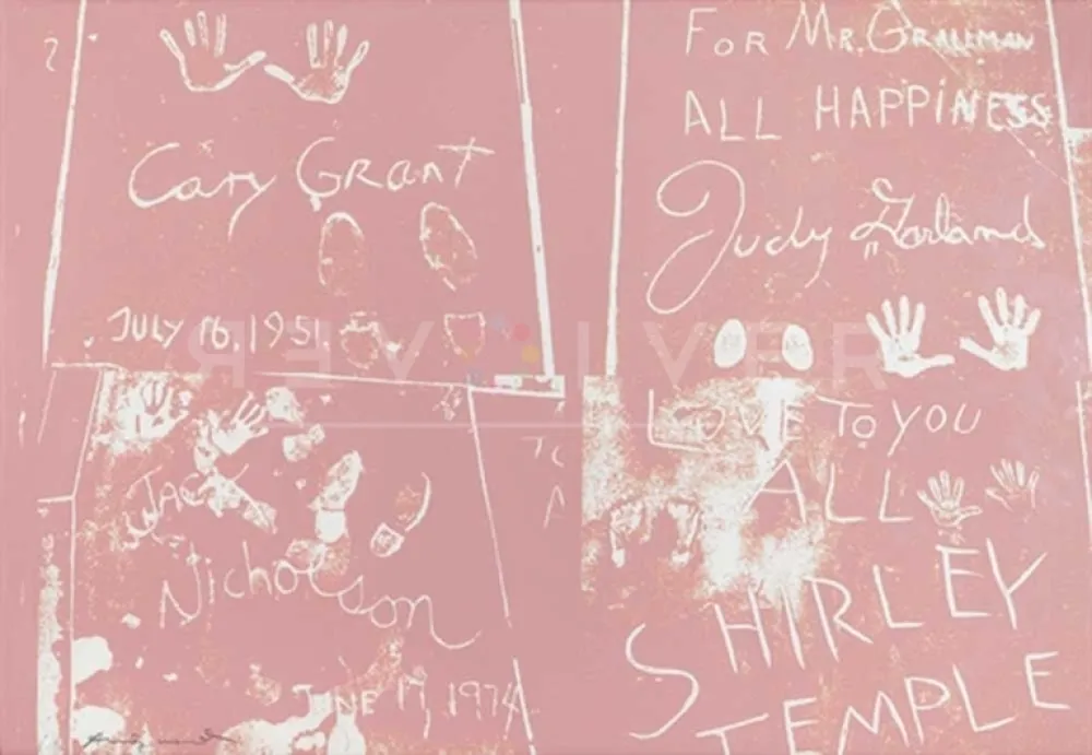 Sérigraphie Warhol - Sidewalk (FS II. 304)