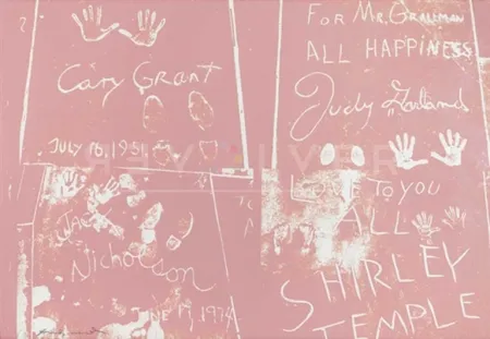 Sérigraphie Warhol - Sidewalk (FS II. 304)