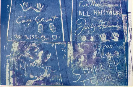 Sérigraphie Warhol - Sidewalk (FS IIB.304)  Trial Proof