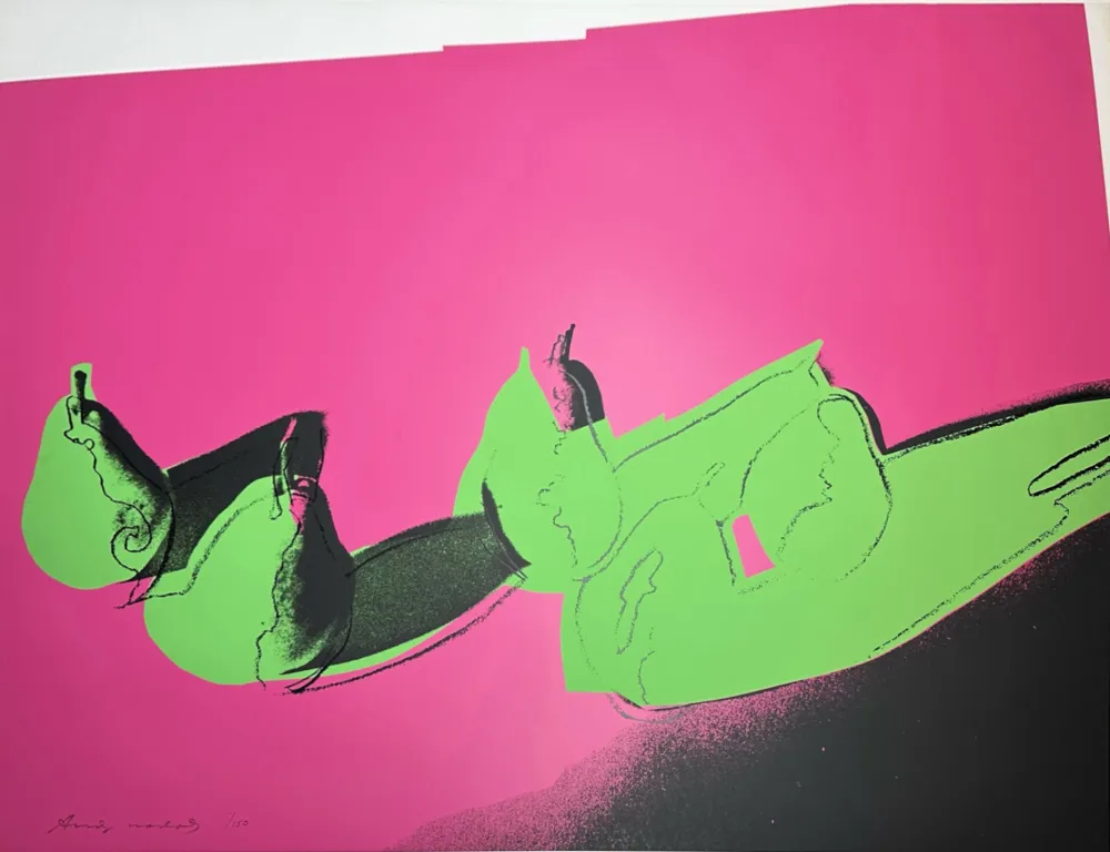 Sérigraphie Warhol - Space Fruit: Pears (FS II.203)