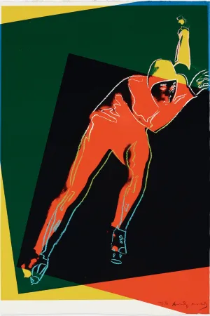 Sérigraphie Warhol - Speed Skater (FS II.303) Trial Proof