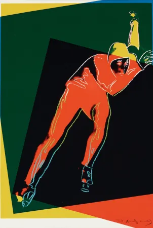 Sérigraphie Warhol - Speed Skater (Trial Proof)