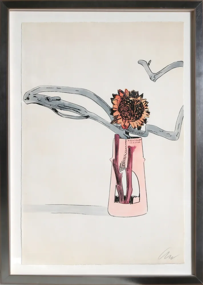 Sérigraphie Warhol - Sunflower FS II.112