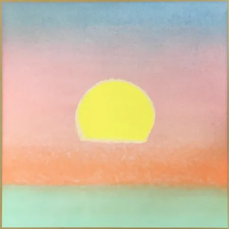 Sérigraphie Warhol - Sunset (FS II.85) (Unique)