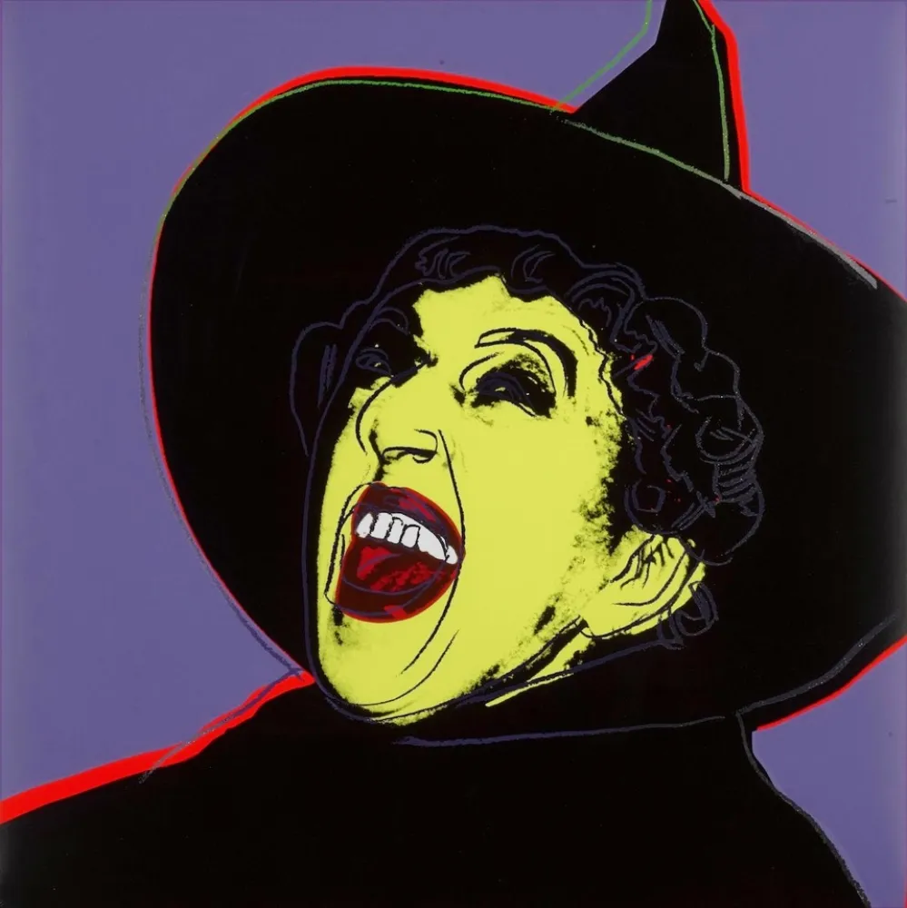 Sérigraphie Warhol - The Witch (FS II.261) 