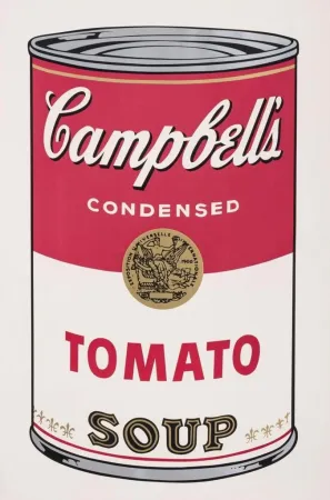 Sérigraphie Warhol - Tomato Soup, II.46 from Campbell's Soup I