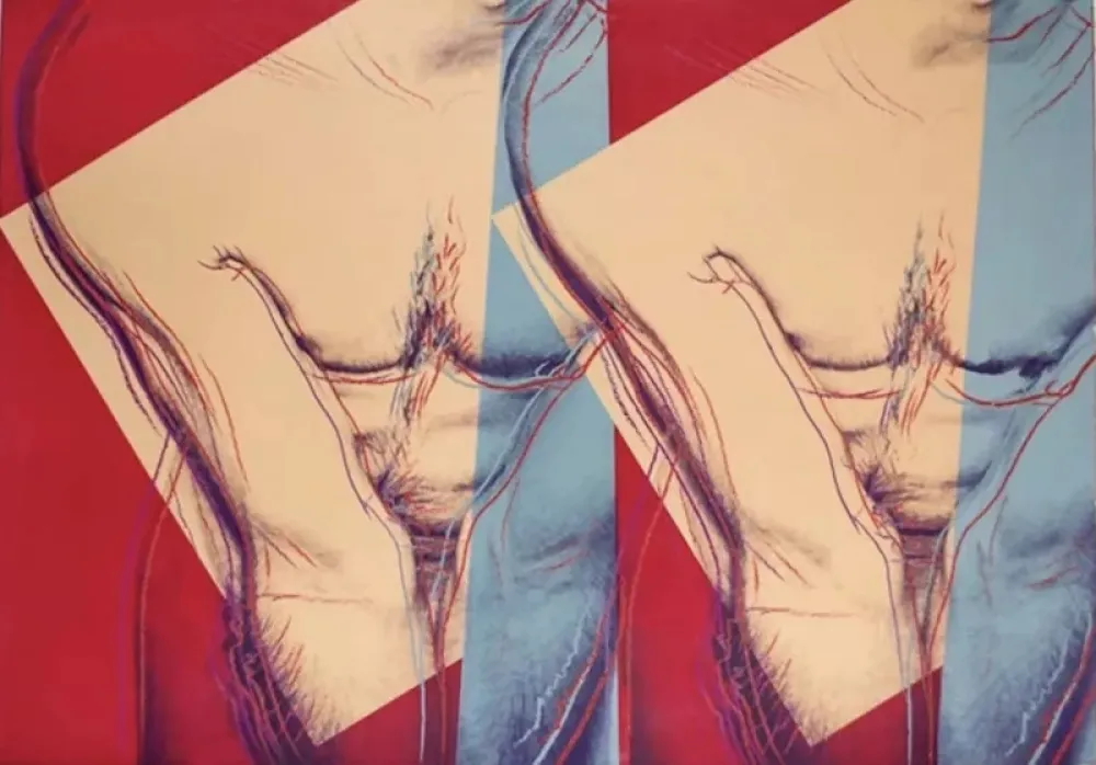 Sérigraphie Warhol - Torso (Double)