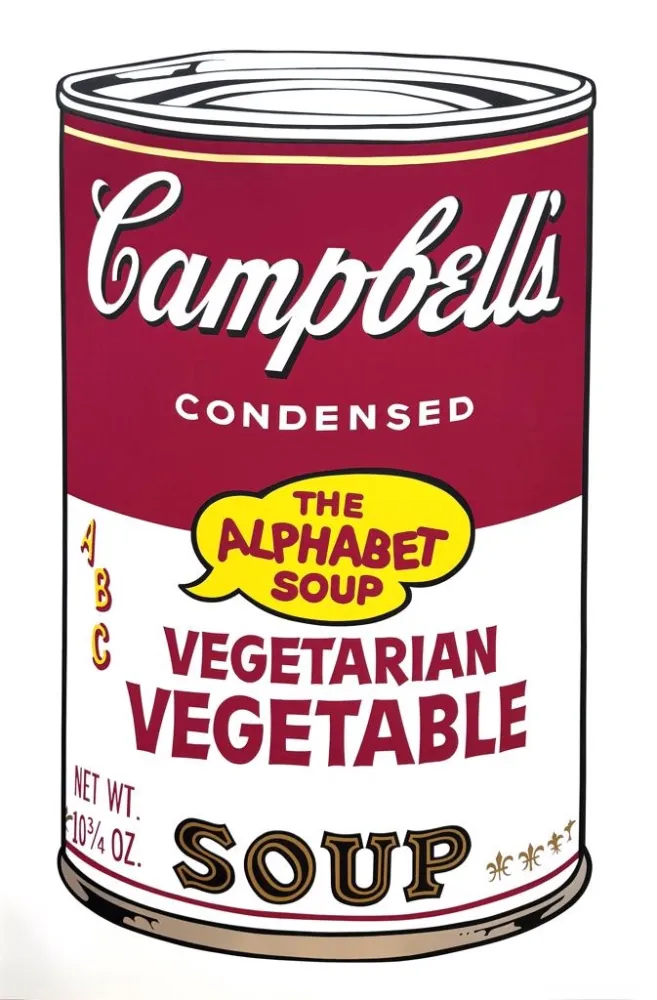 Sérigraphie Warhol - Vegetarian Vegetable, II.56 from Campbell's Soup II