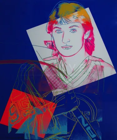 Sérigraphie Warhol - Wayne Gretzky (FS II.306)