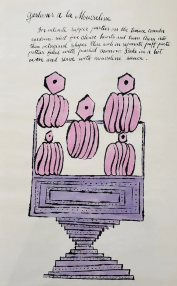 Offset Warhol - Wild Raspberries IV 140A (Gardoons A La Mousseline)