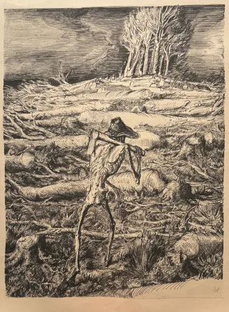 Aucune Technique Weber - Holzfäller Tod / Death As a Woodsman