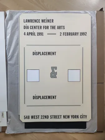 Sérigraphie Weiner - With a relation to the various things brought to light.