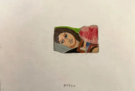 Multiple Wesselmann - Bedroom Face Sketch