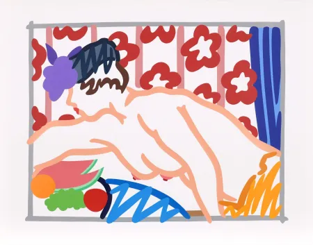 Sérigraphie Wesselmann - Judy Reaching Over Table