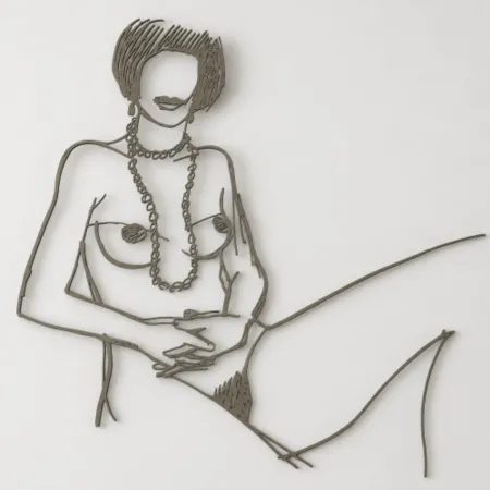 Multiple Wesselmann - Monica with Necklace, Hands Folded