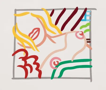 Sérigraphie Wesselmann - New Bedroom Blonde Doodle