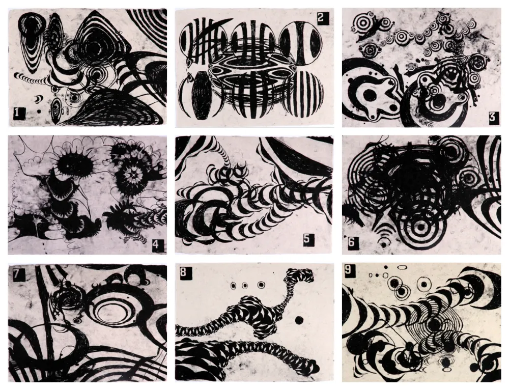 Lithographie Winters - Tokyo Notes (portfolio of 9)