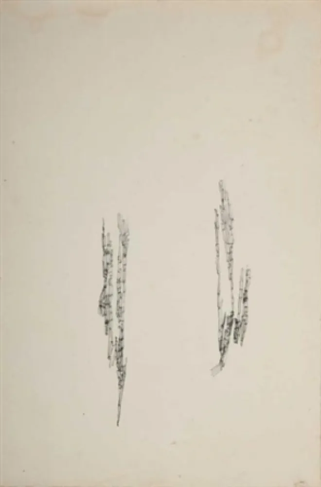 Aucune Technique Wols - Commencement d'un dessin