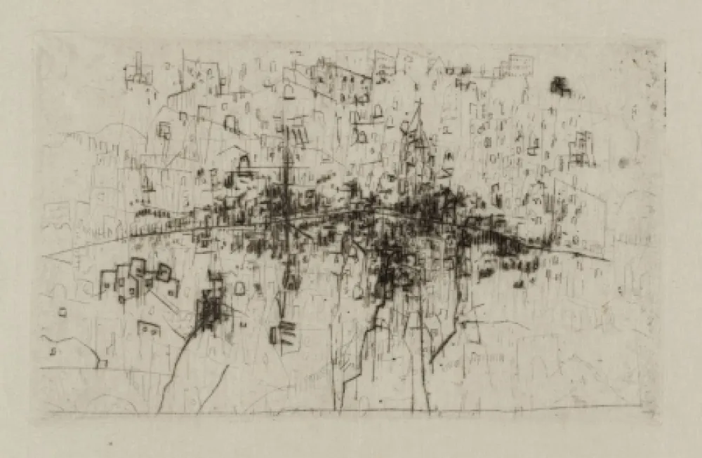 Pointe-Sèche Wols - Die stadt-quer