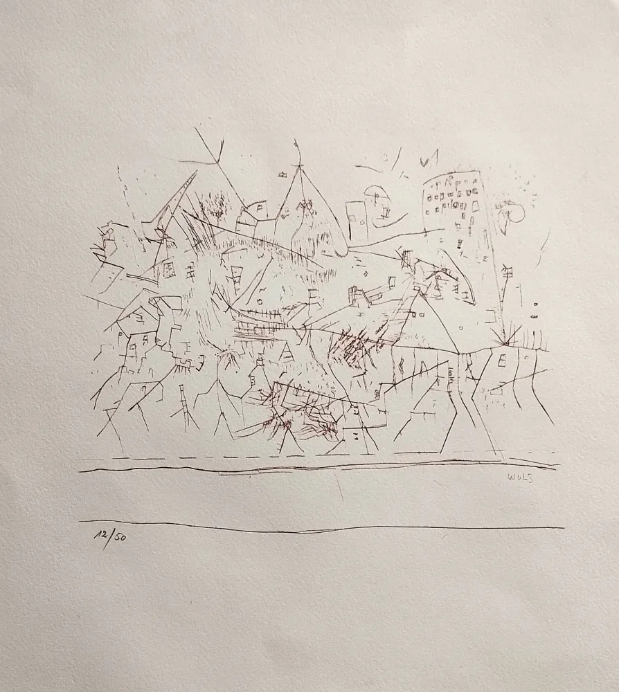 Lithographie Wols - Untitled