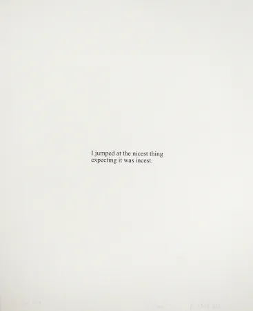 Sérigraphie Wool - I Jumped A