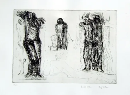 Gravure Wotruba - Omaggio a Michelangelo