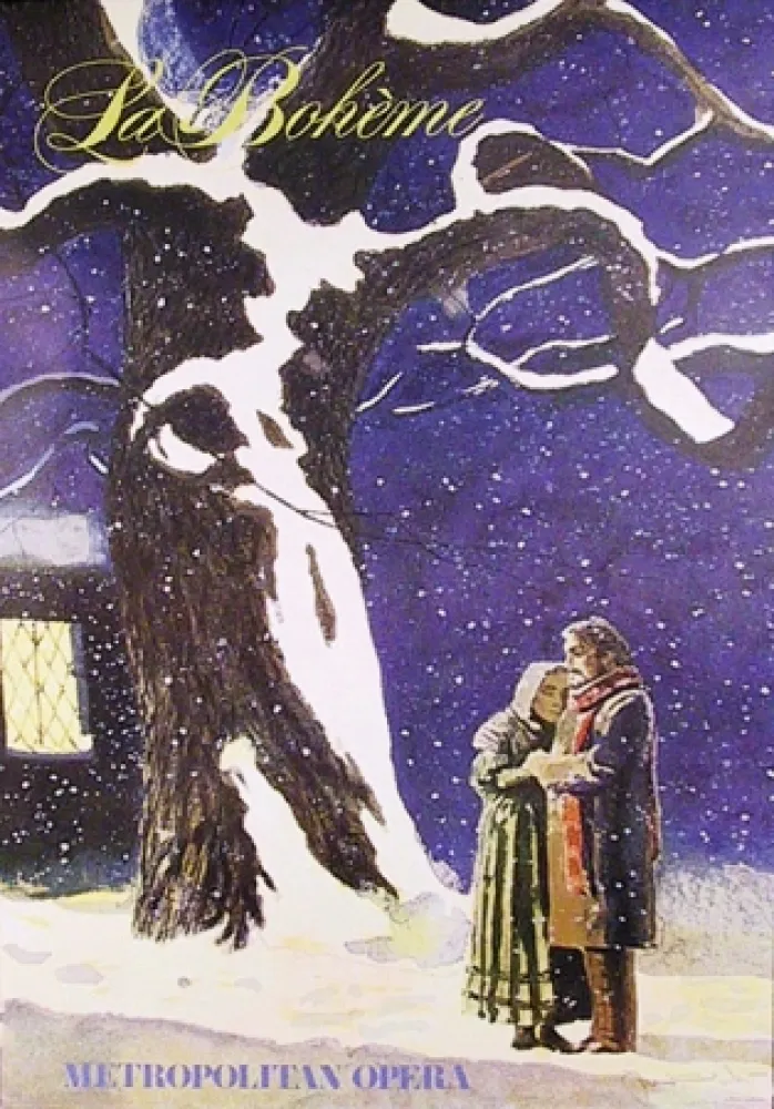 Affiche Wyeth - La Boheme