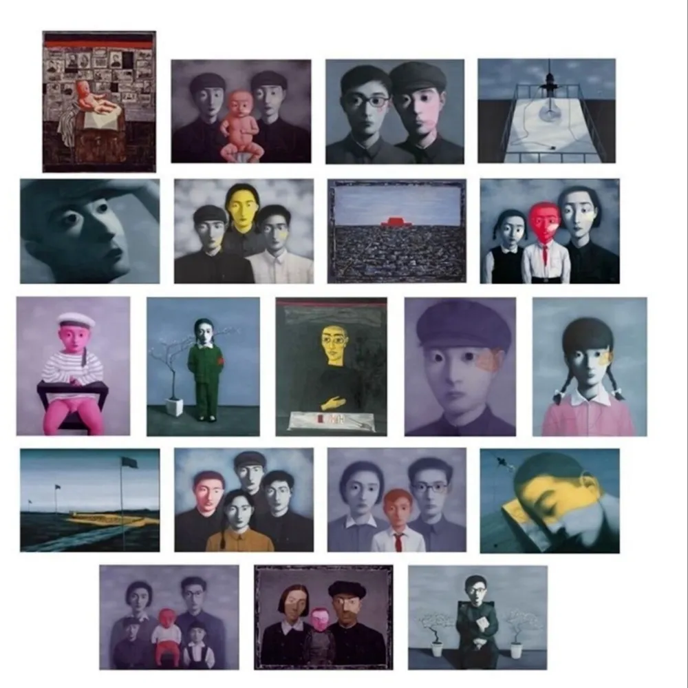 Lithographie Xiaogang - The Storyteller's Enchantments (Portfolio of 20)