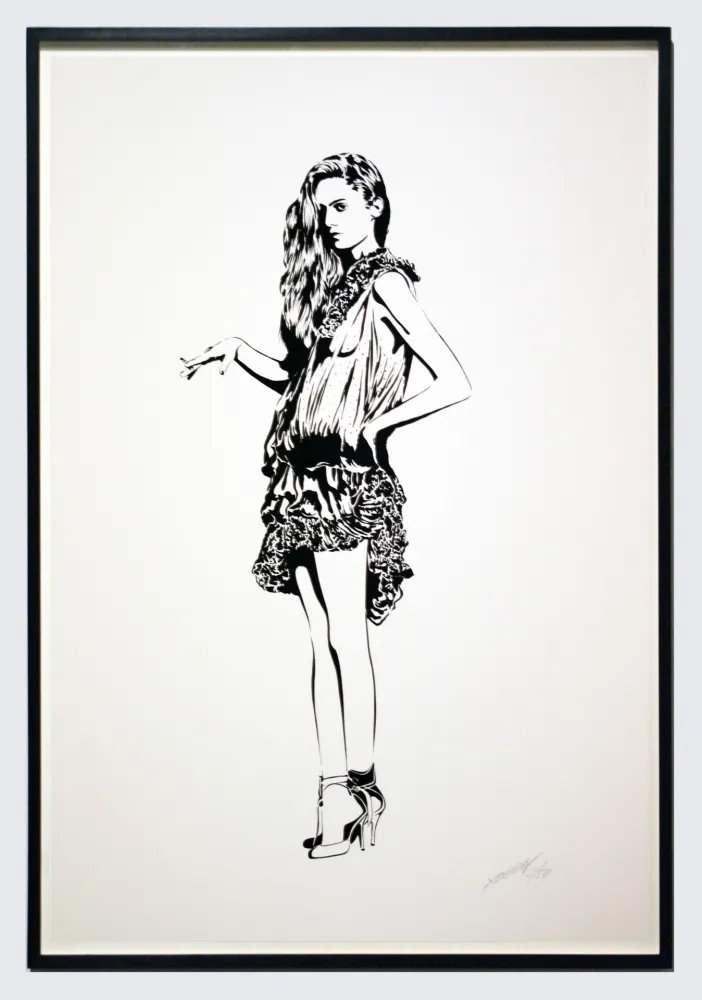 Sérigraphie Xoooox - Transformer IV