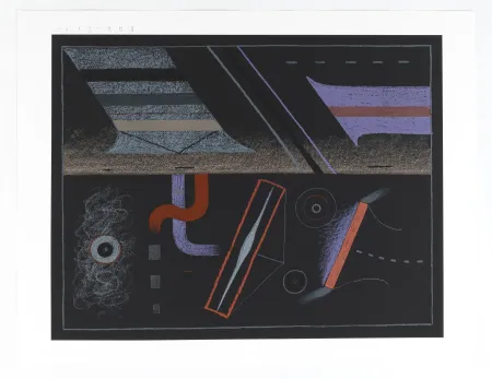 Sérigraphie Yankilevsky -  Portfolio «Aufbruch aus Moskau»