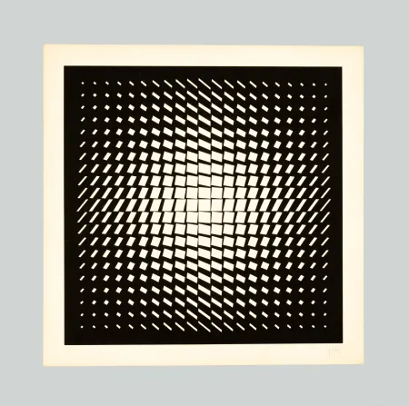 Sérigraphie Yvaral - Composition