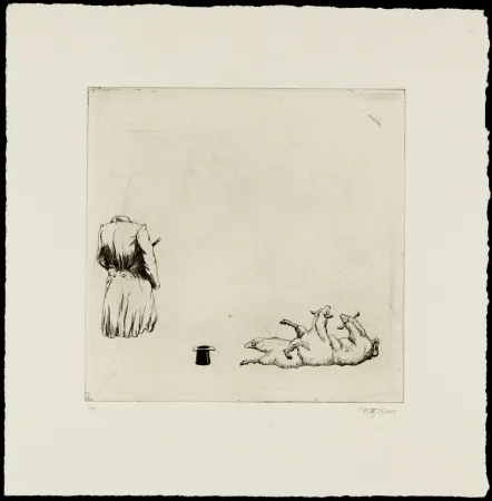 Eau-Forte Zaare-Nahandi - Sans titre