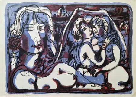 Lithographie Zancanaro - Selinus