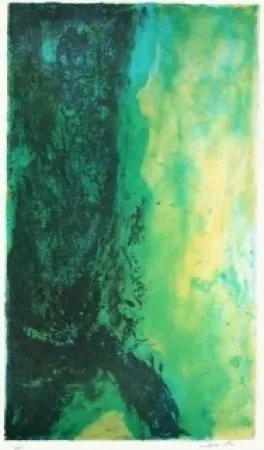 Lithographie Zao - Composition 396