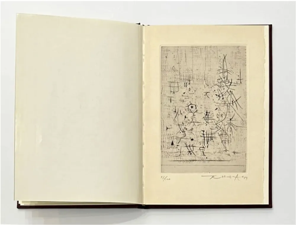 Livre Illustré Zao - Composition - Gravure signée