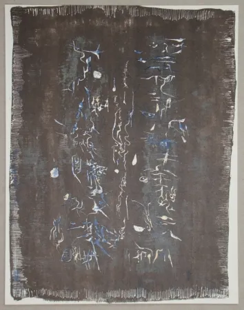 Lithographie Zao - Lithographie originale pour XXe Siècle