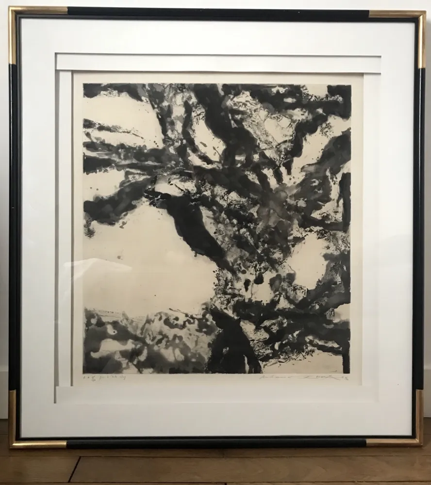 Eau-Forte Et Aquatinte Zao - Sans titre (Agerup 360)