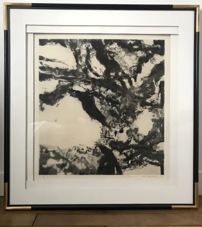 Eau-Forte Et Aquatinte Zao - Sans titre (Agerup 360)