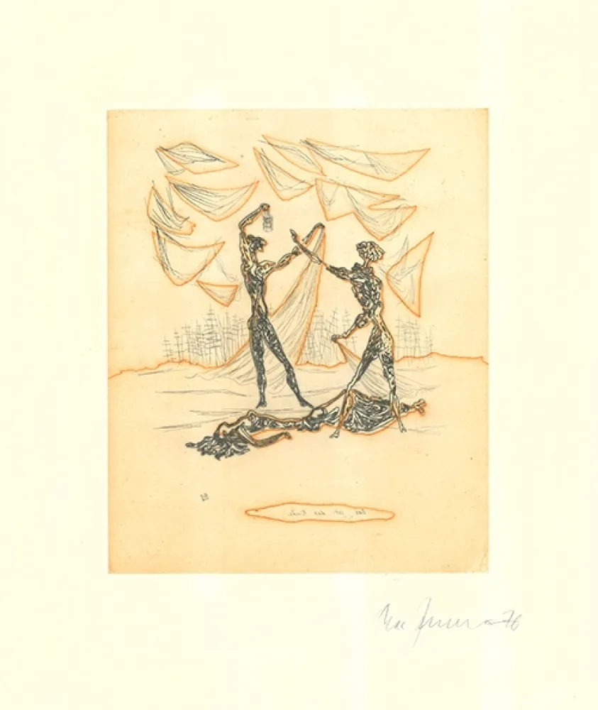 Gravure Zimmermann - Das ist das Ende / This Is the End