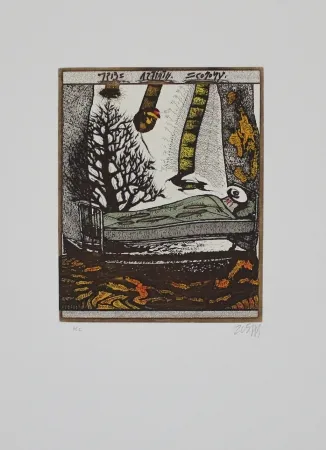 Eau-Forte Et Aquatinte Zush - Asickart